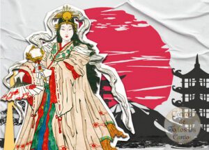 Amaterasu, a deusa Japonesa do sol e da luz