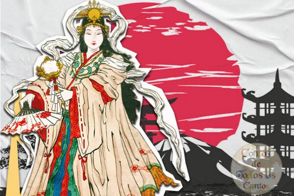 Amaterasu, a deusa Japonesa do sol e da luz