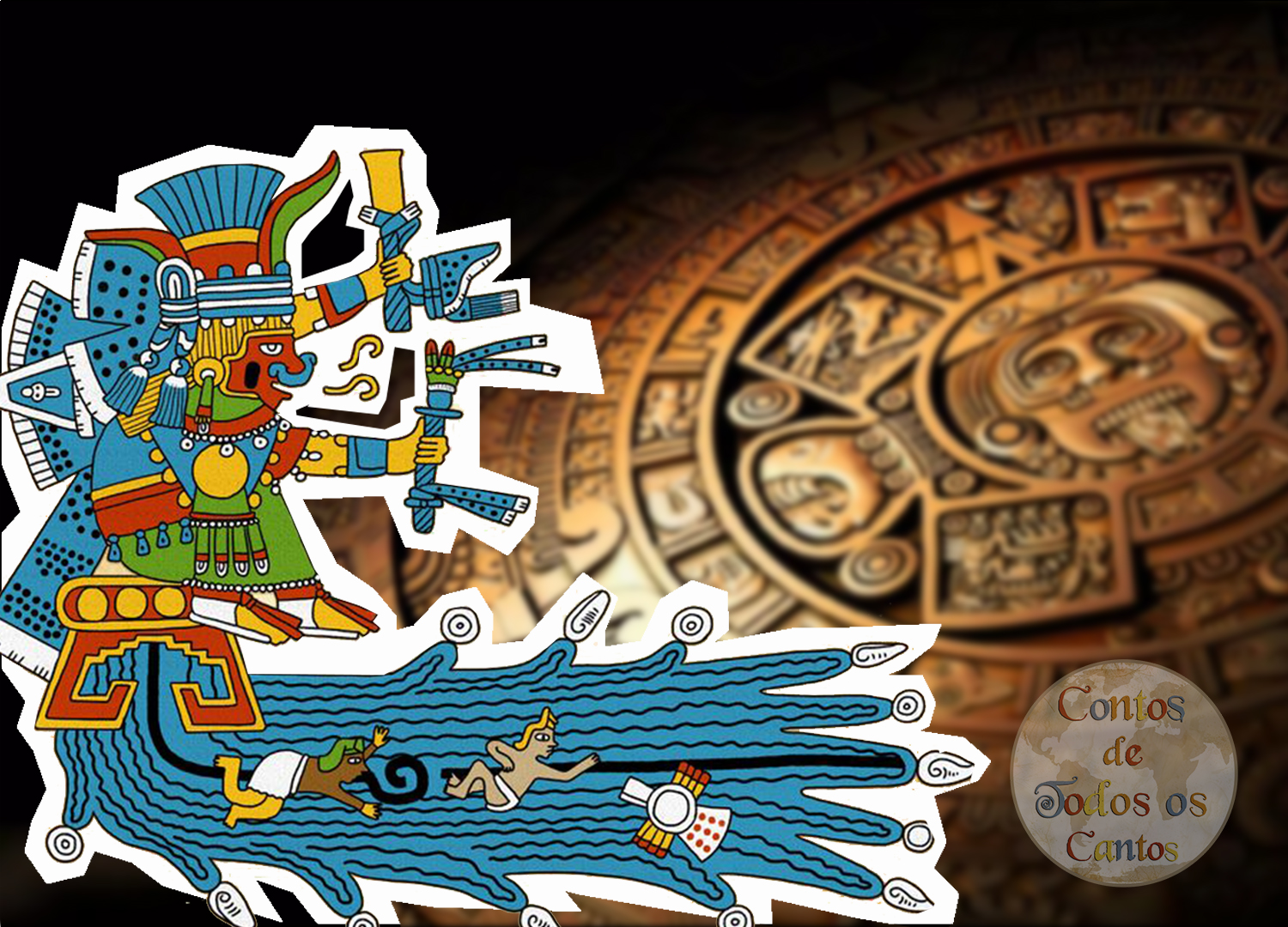 Chalchiuhtlicue, a deusa asteca da água e das correntezas