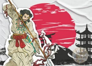 izanagi, o Deus do xintoísmo mitologia japonesa