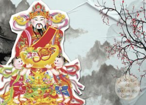 Caishen, o deus chinês da prosperidade