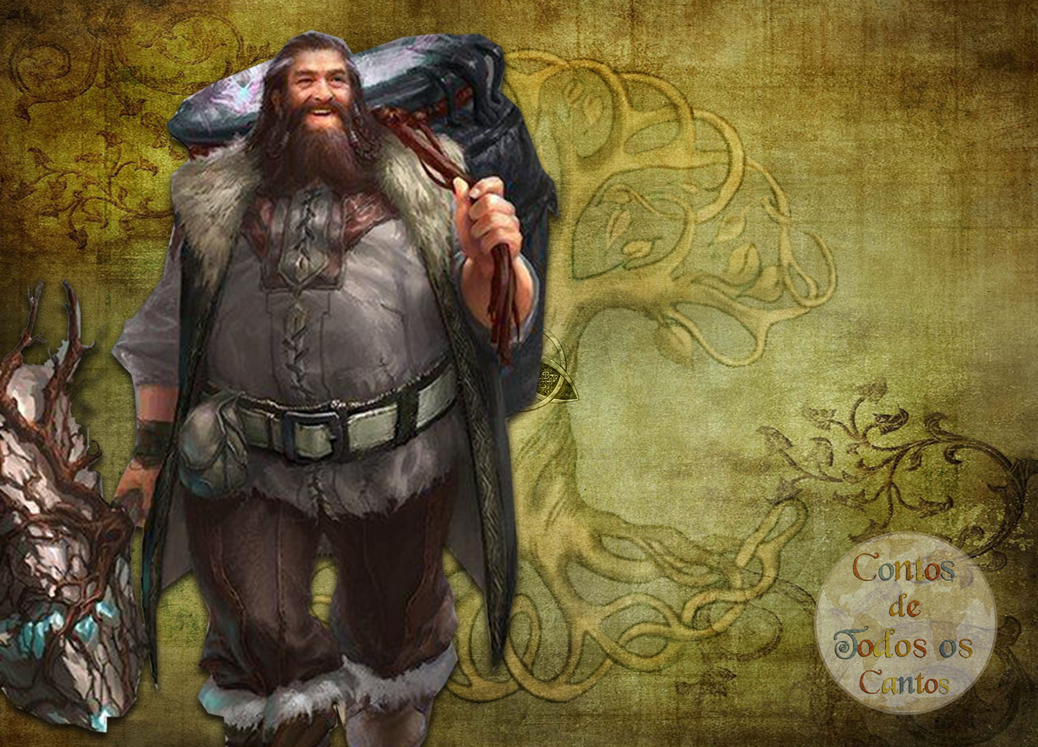 Dagda, o deus celta da vida, das estações e da magia