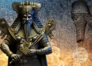 Enki, o deus sumério criador da humanidade