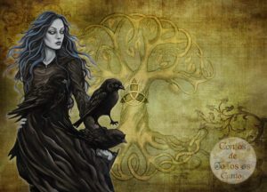 Morrigan, a Temível Deusa Celta da Guerra e da Morte