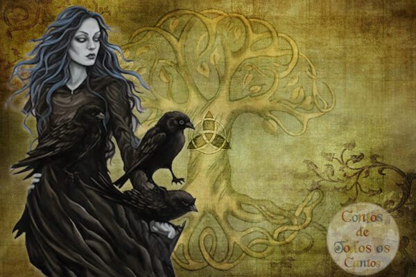 Morrigan, a Temível Deusa Celta da Guerra e da Morte